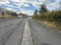 Some more not very attractive walking - north side of Blyth